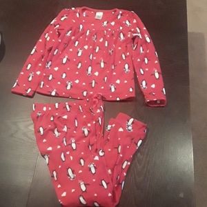 Lands end new winter pajamas Girls 2